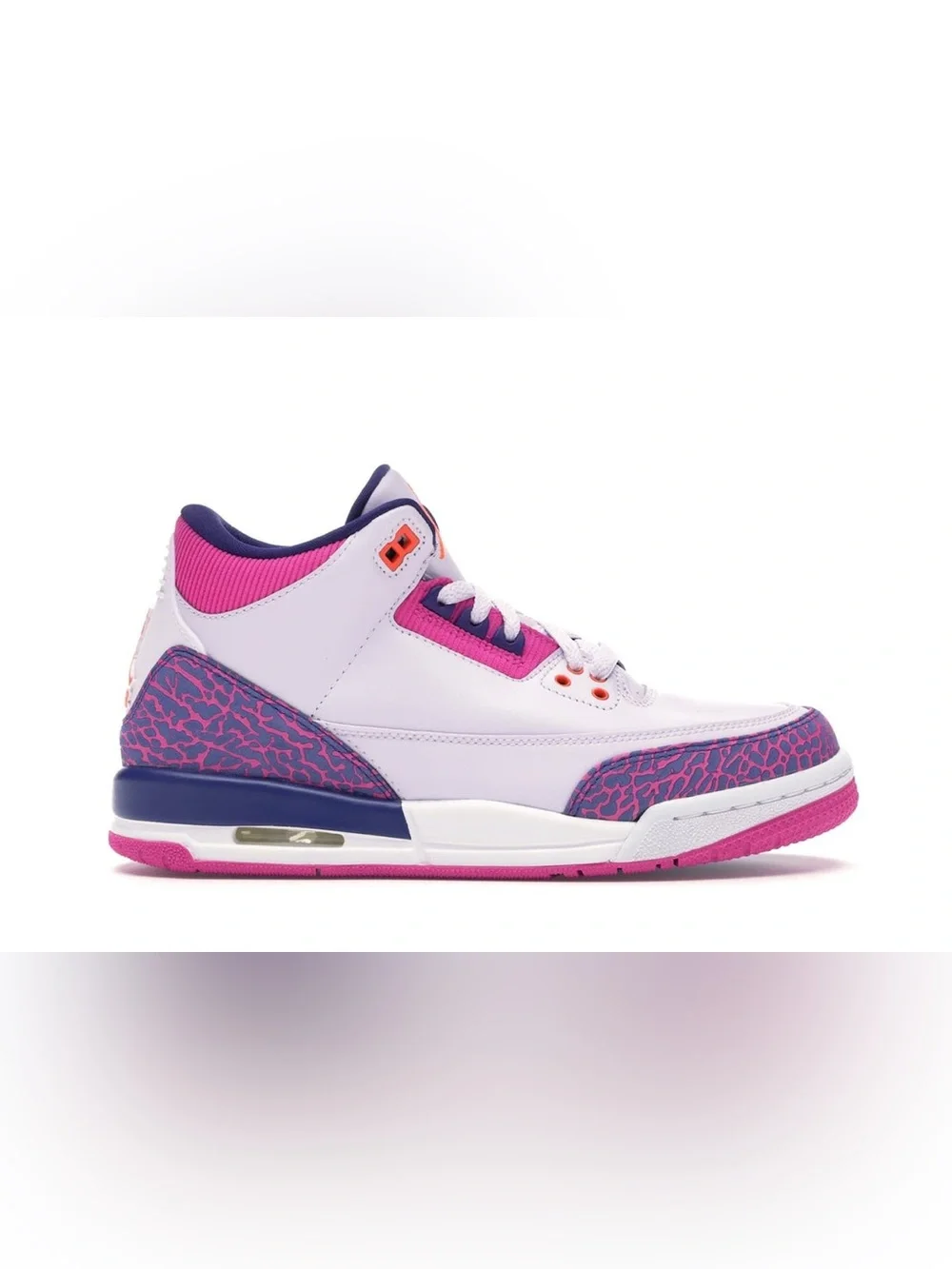Jordan 3 Retro Barely Grape (GS) 5Y Like New In Box Girls Shoes Sneakers